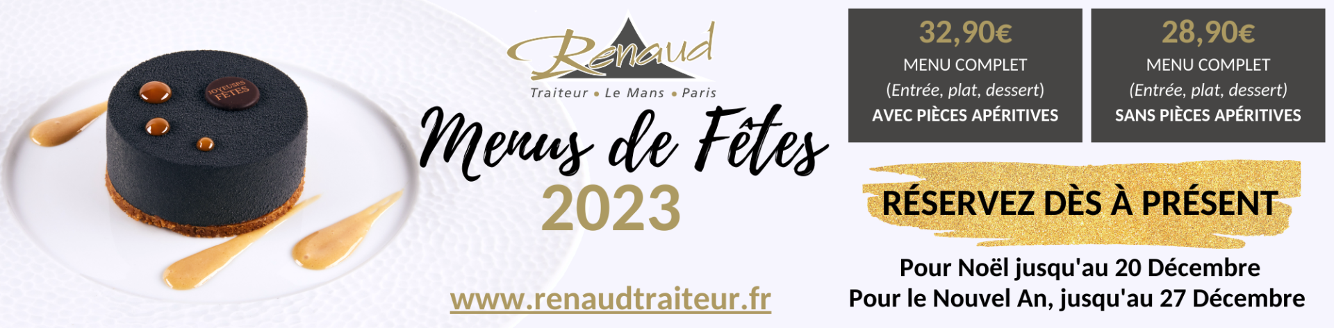 Menus de Fêtes 2023